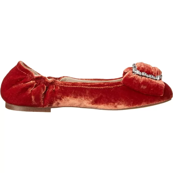 Sam Edelman UnisexChild Farah Mini Ballet FlatCanyon Orange
