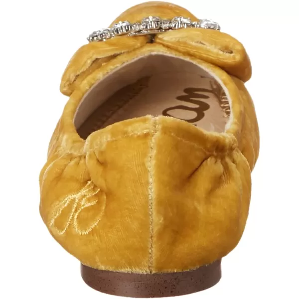 Sam Edelman UnisexChild Farah Mini Ballet FlatSaffron