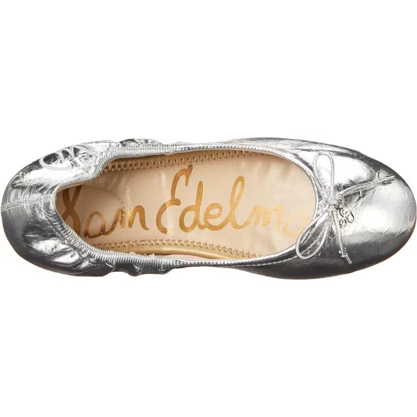Sam Edelman UnisexChild Felicia Mini Ballet FlatSoft Silver