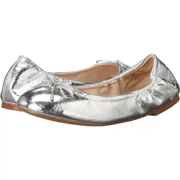 Sam Edelman UnisexChild Felicia Mini Ballet FlatSoft Silver