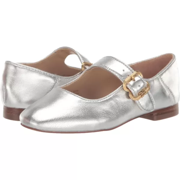 Sam Edelman UnisexChild Michaela Kids Mary Jane FlatSoft Silver