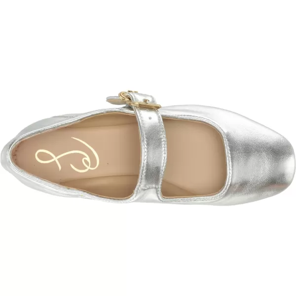 Sam Edelman UnisexChild Michaela Kids Mary Jane FlatSoft Silver