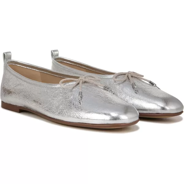Sam Edelman Womens Ari Ballet FlatSoft Silver
