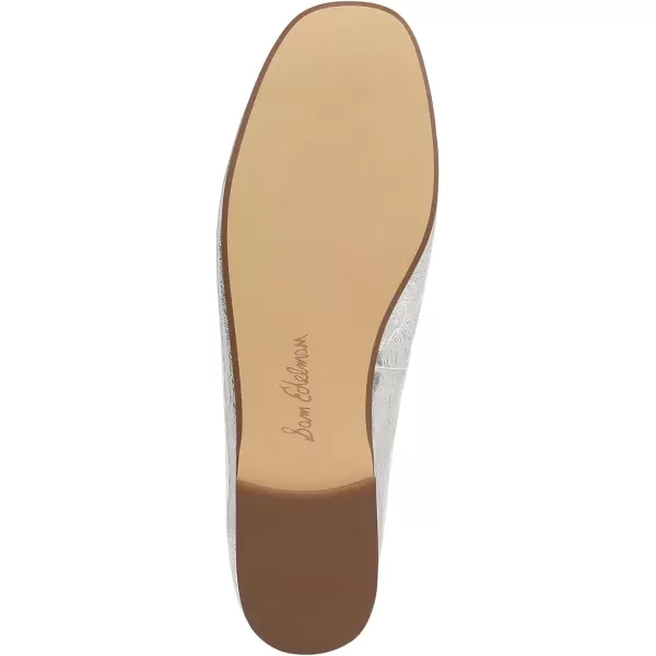 Sam Edelman Womens Ari Ballet FlatSoft Silver