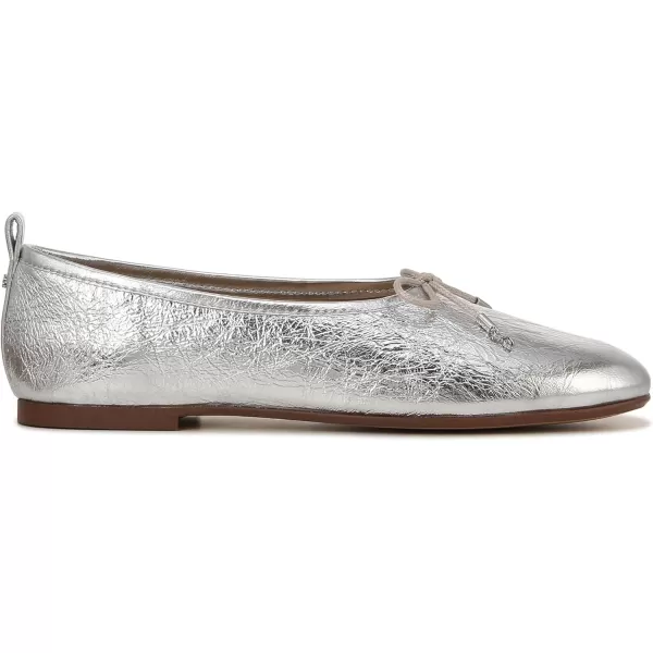 Sam Edelman Womens Ari Ballet FlatSoft Silver