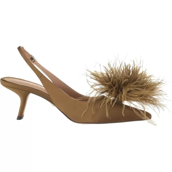 Sam Edelman Womens Bianka Feather PumpOlive Feather