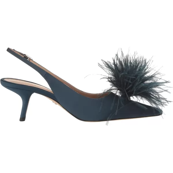 Sam Edelman Womens Bianka Feather PumpPacific Navy Feather