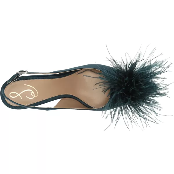 Sam Edelman Womens Bianka Feather PumpPacific Navy Feather