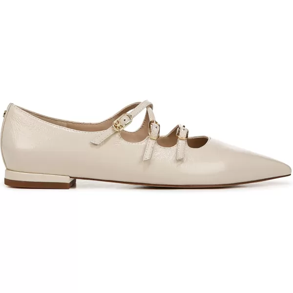 Sam Edelman Womens Cass Mary Jane FlatAlpine Ivory
