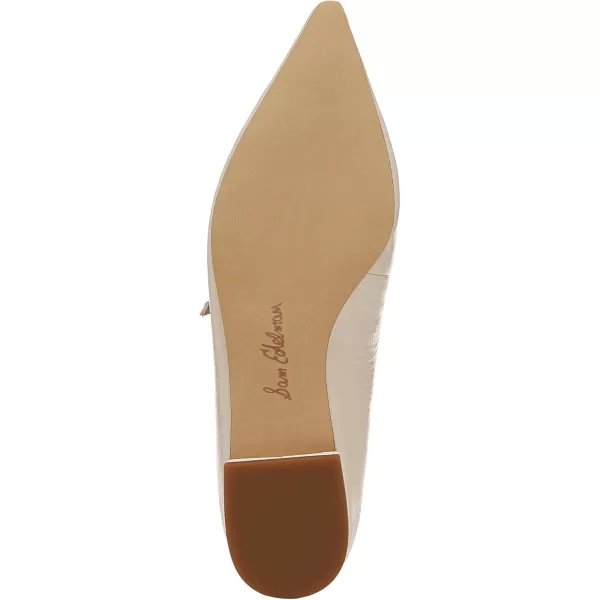 Sam Edelman Womens Cass Mary Jane FlatAlpine Ivory