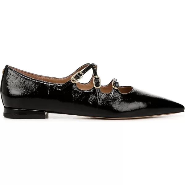Sam Edelman Womens Cass Mary Jane FlatBlack Leather