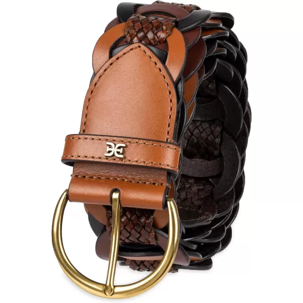 Sam Edelman Womens Casual Woven Linked Leather BeltMultibrown