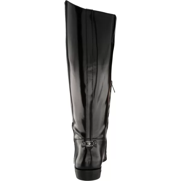 Sam Edelman Womens Cesar Equestrian BootBlack Leather Athletic Calf