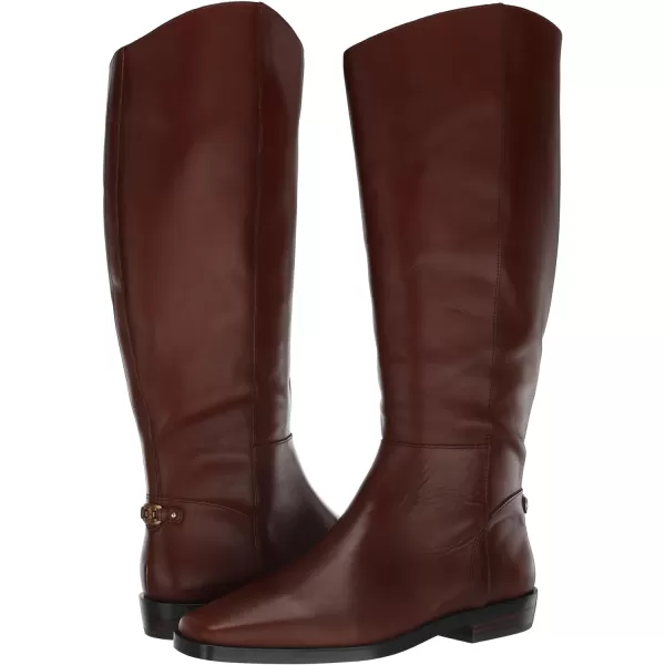 Sam Edelman Womens Cesar Equestrian BootBurnt Brandy Athletic Calf