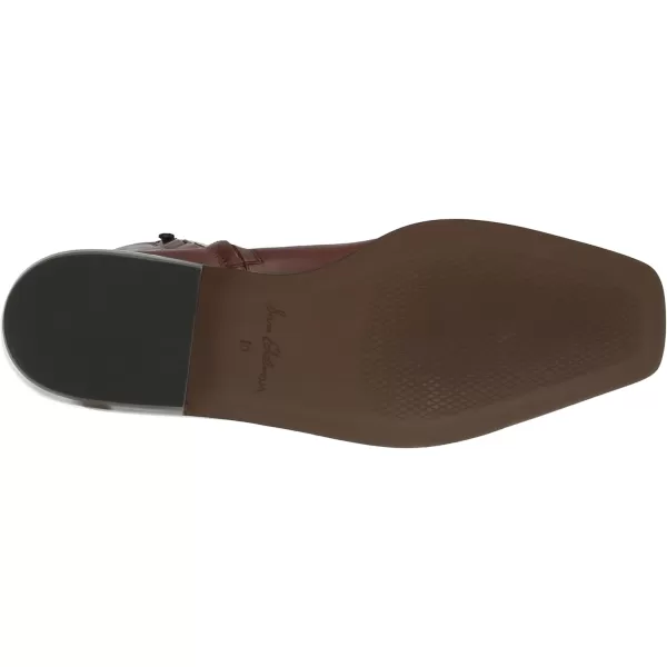 Sam Edelman Womens Cesar Equestrian BootBurnt Brandy Athletic Calf