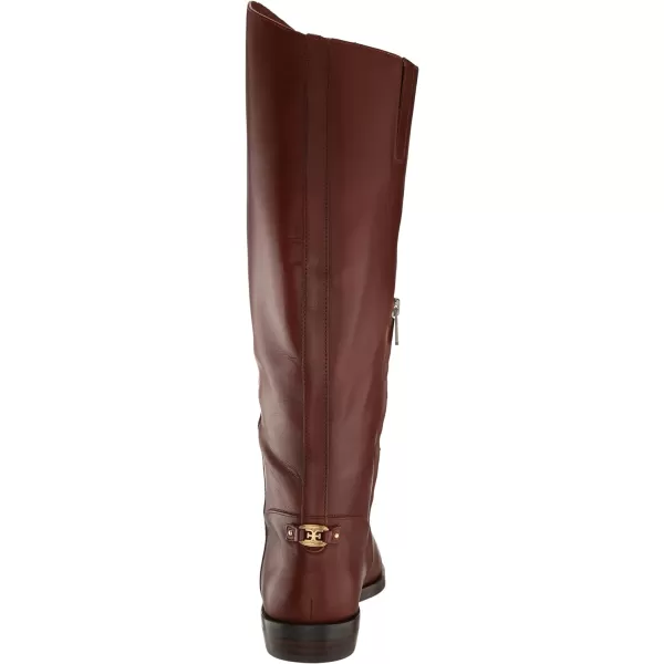 Sam Edelman Womens Cesar Equestrian BootBurnt Brandy Athletic Calf