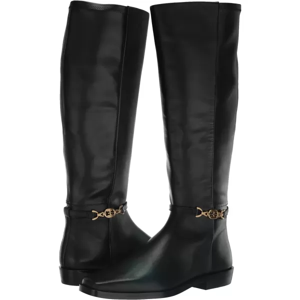 Sam Edelman Womens Clive Knee High BootBlack Leather Athletic Calf