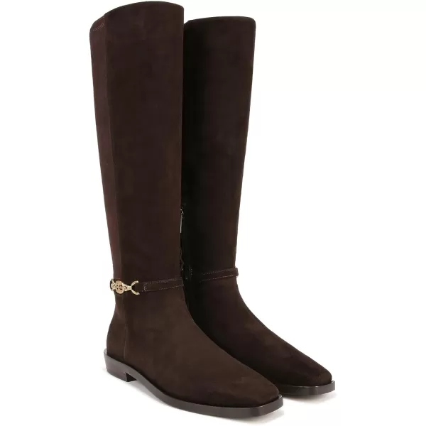 Sam Edelman Womens Clive Knee High BootChocolate Brown Athletic Calf