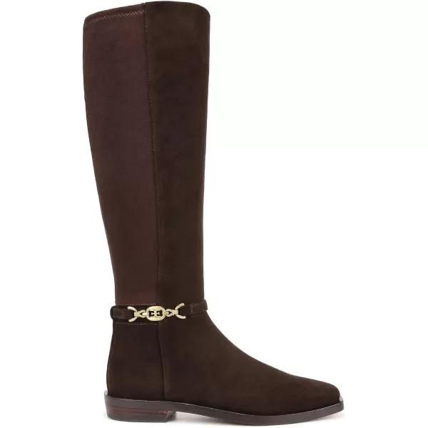 Sam Edelman Womens Clive Knee High BootChocolate Brown Athletic Calf