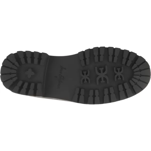 Sam Edelman Womens Elayna Combat BootBlack Leather