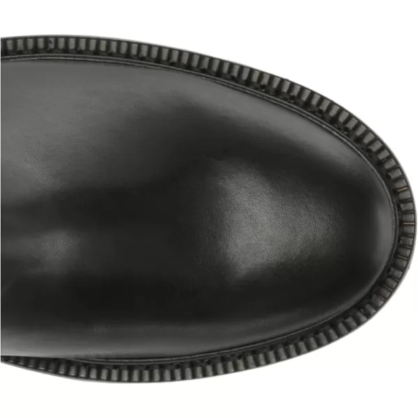 Sam Edelman Womens Elayna Combat BootBlack Leather
