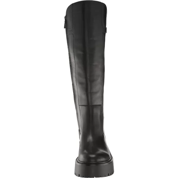 Sam Edelman Womens Elayna Combat BootBlack Leather