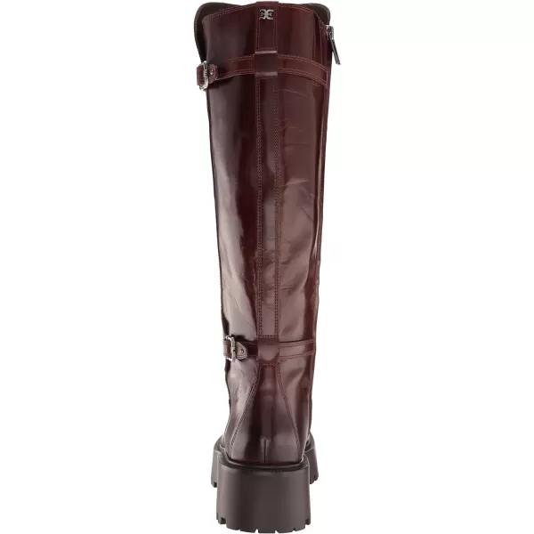 Sam Edelman Womens Elayna Combat BootSpiced Pecan
