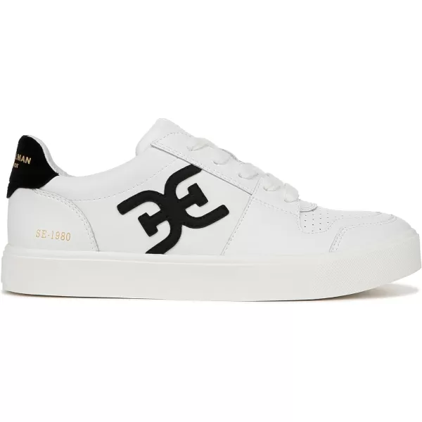 Sam Edelman Womens Ellie SneakerWhiteBlack