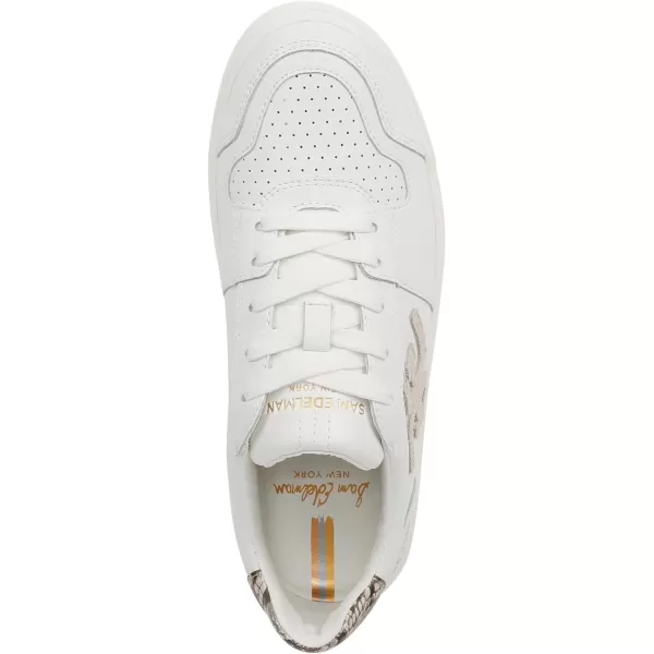 Sam Edelman Womens Ellie SneakerWhiteLight StoneRoccia