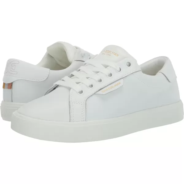 Sam Edelman Womens Ethyl SneakerWhite Leather