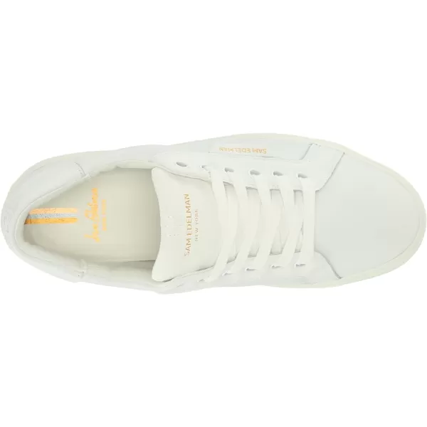 Sam Edelman Womens Ethyl SneakerWhite Leather