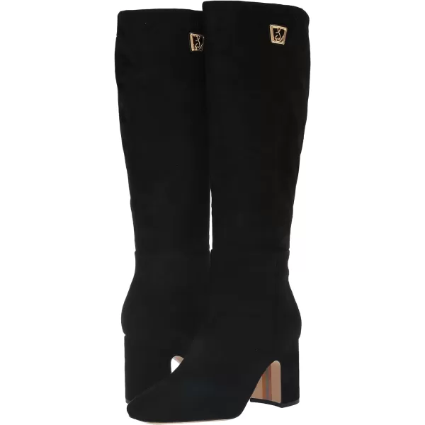 Sam Edelman Womens Faren Knee High BootBlack Suede
