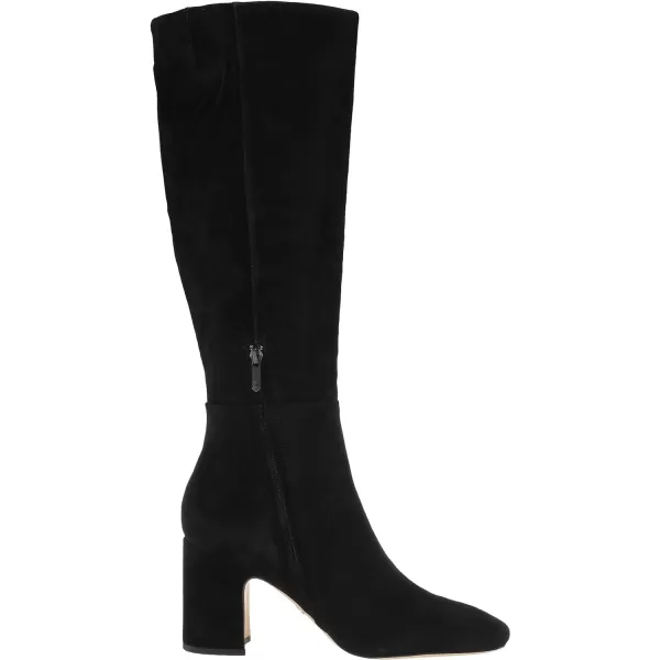 Sam Edelman Womens Faren Knee High BootBlack Suede