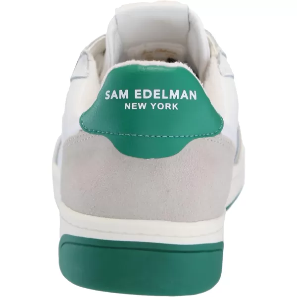 Sam Edelman Womens Harper SneakerWhiteBotanical Green