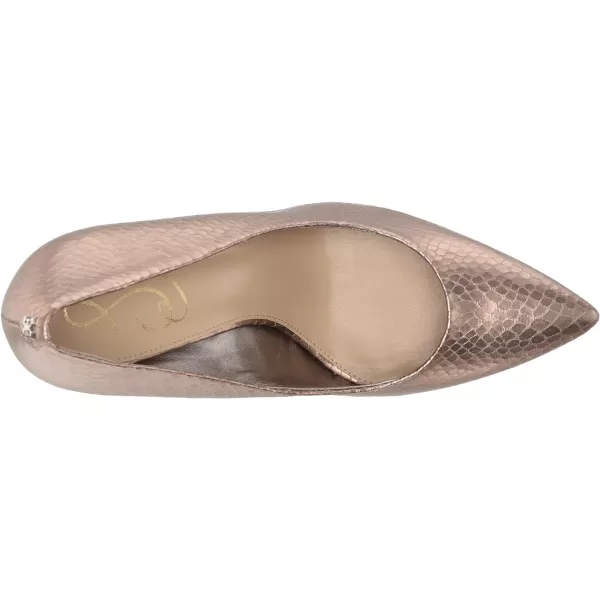 Sam Edelman Womens Hazel PumpPewter Boa Metallic