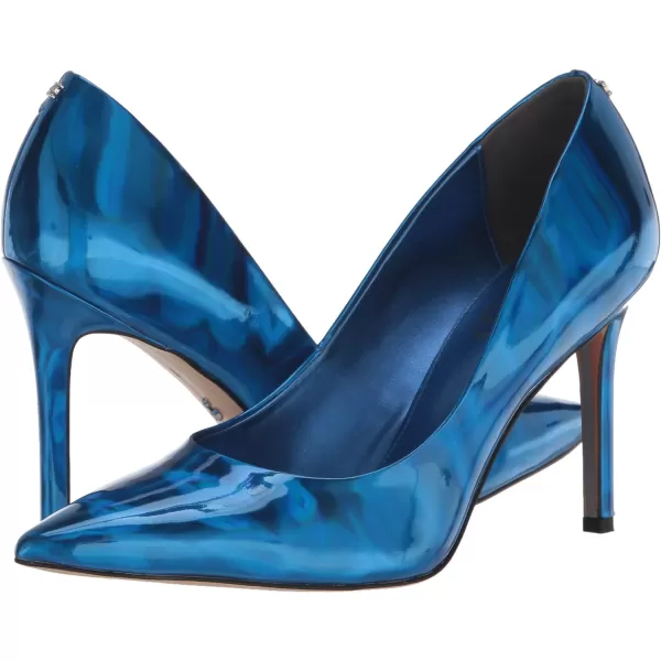 Sam Edelman Womens Hazel PumpRoyal Blue Metallic