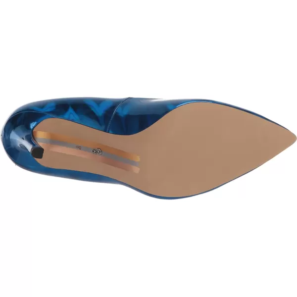 Sam Edelman Womens Hazel PumpRoyal Blue Metallic