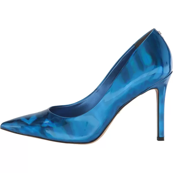 Sam Edelman Womens Hazel PumpRoyal Blue Metallic
