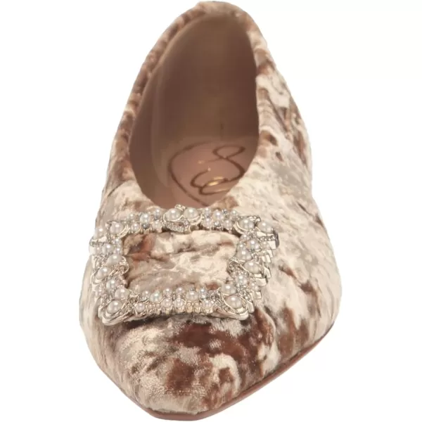 Sam Edelman Womens Janina FlatProsecco Luster