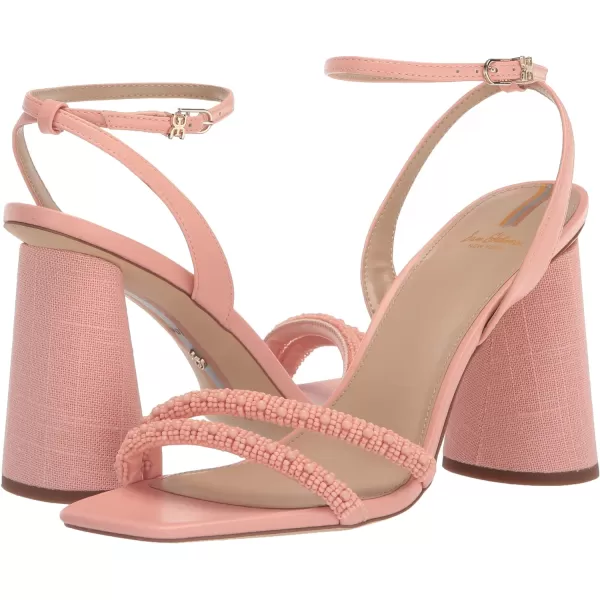 Sam Edelman Womens Kia SandalCoral Peach Beaded