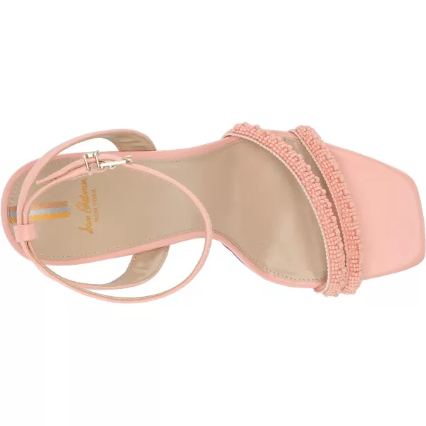 Sam Edelman Womens Kia SandalCoral Peach Beaded