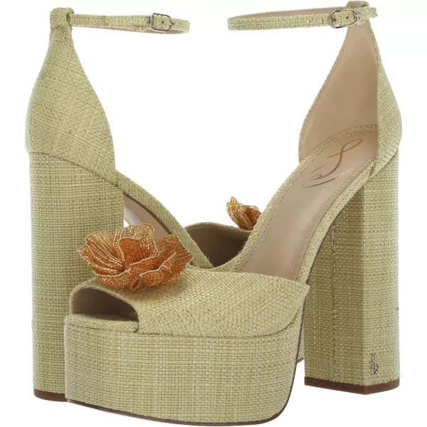 Sam Edelman Womens Kori Flora Heeled SandalPistachio