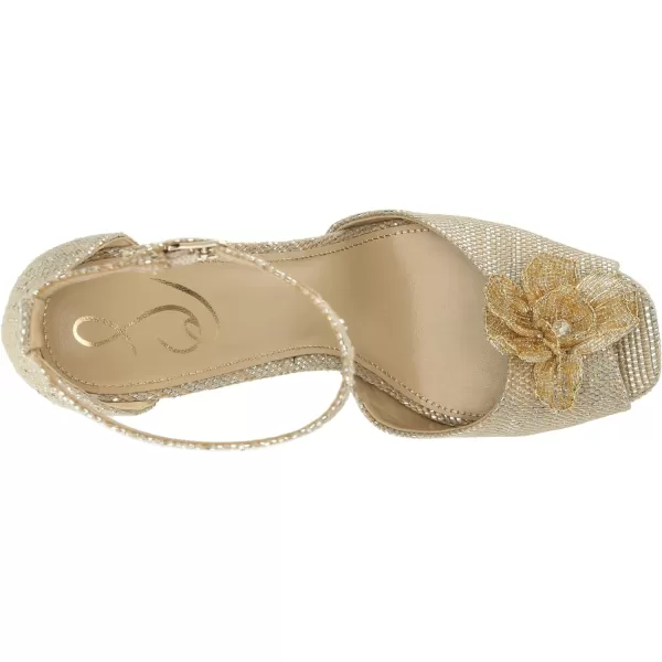 Sam Edelman Womens Kori Flora Heeled SandalPlatinum