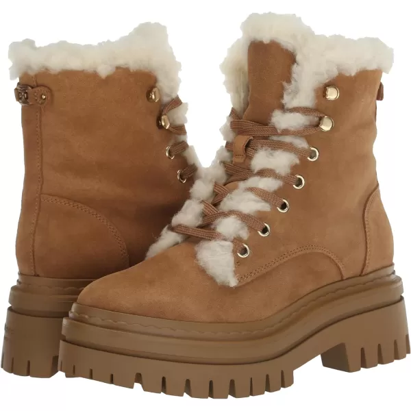 Sam Edelman Womens Kyler Combat BootGolden Caramel