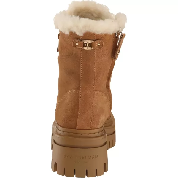 Sam Edelman Womens Kyler Combat BootGolden Caramel