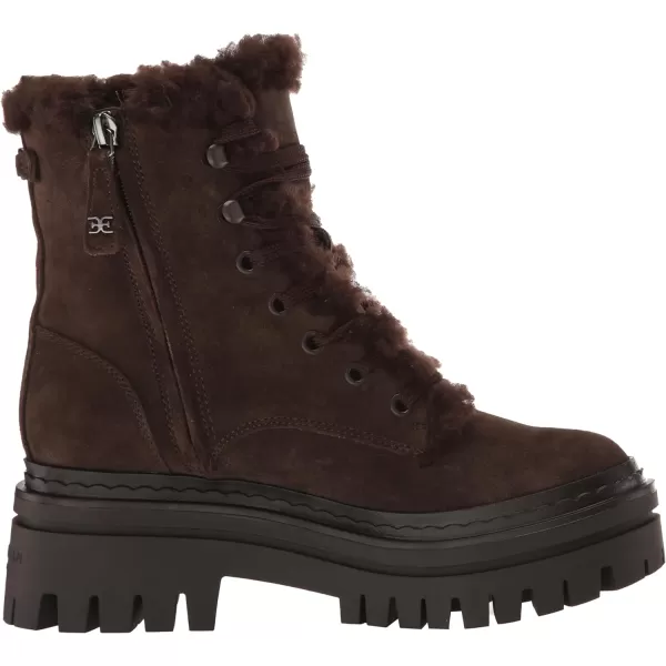 Sam Edelman Womens Kyler Combat BootWarm Mocha