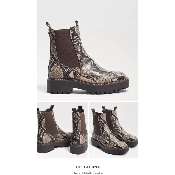 Sam Edelman Womens Laguna Chelsea BootDesert Multi Snake