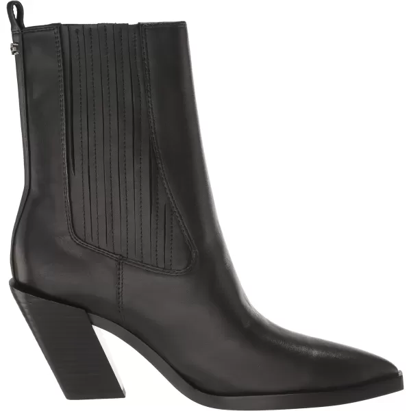 Sam Edelman Womens Mandey Western BootBlack Leather