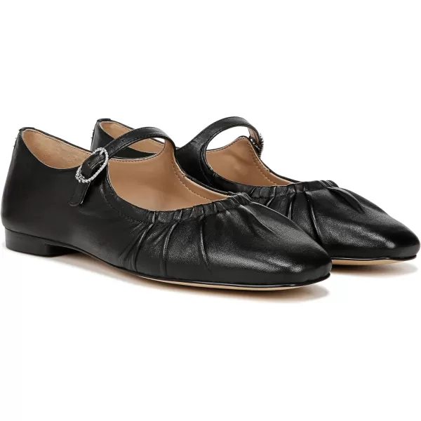 Sam Edelman Womens Micah Mary Jane FlatBlack Leather