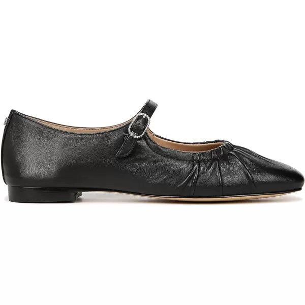 Sam Edelman Womens Micah Mary Jane FlatBlack Leather